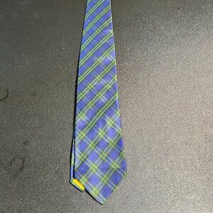 Vintage Green and Blue Polo Ralph Lauren Tie